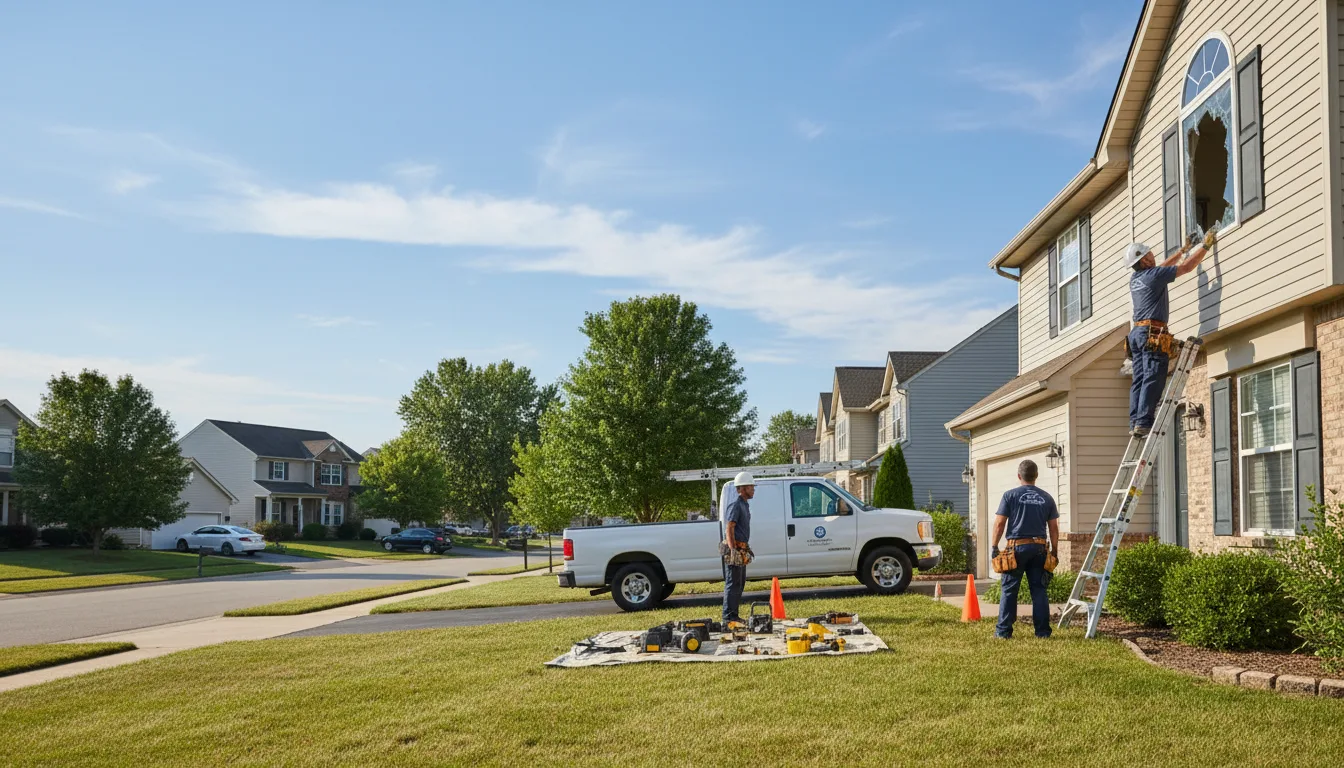 Expert window installer providing residential service in Fort George G Meade, MD